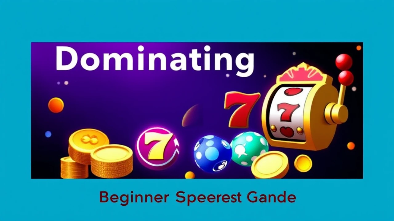 Dominating Online Slot Games: Beginner's Comprehensive Guide